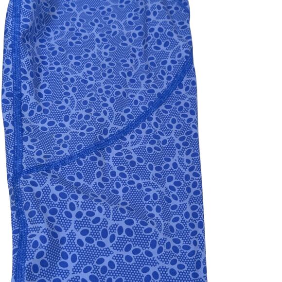 Sweaty Betty Power Workout Leggings Women’s 0-2 Blue Graphic Print Stretch New - Picture 3 of 10